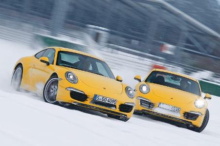 Porsche 911 Carrera S, Porsche 911 Carrera 4S, Frontansicht