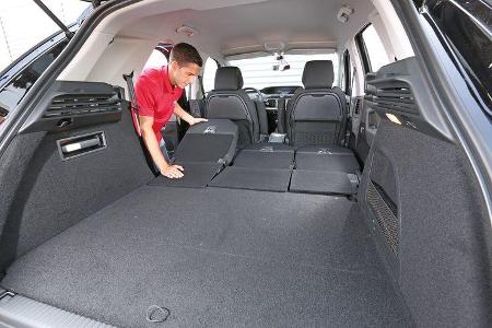 Citroën C4 Picasso E-HDi 115, Kofferraum, Ladefläche