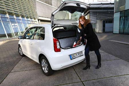 Skoda Citigo 1.0, Kofferraum