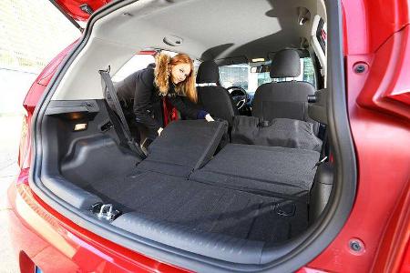 Kia Picanto 1.0, Gepäckraum