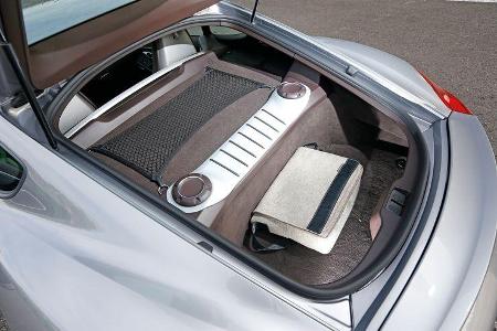 Porsche Cayman S, Stauraum, Kofferraum