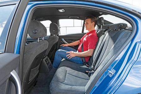 BMW 328i, Fondsitz, Beinfreiheit