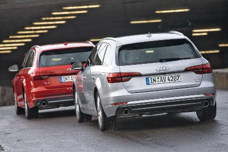 Audi A4 Avant 2.0 TFSI, Audi 2.0 TFSI Quattro, Motorvarianten, Motorenvergleich