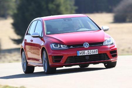 VW Golf R, Frontansicht