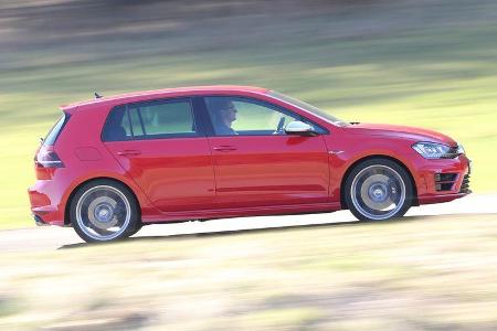 VW Golf R, Seitenansicht