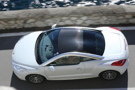 Peugeot RCZ 2.0 HDi 160, von oben
