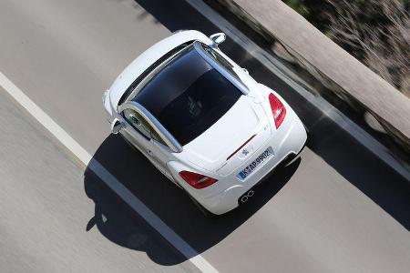 Peugeot RCZ 2.0 HDi 160, von oben