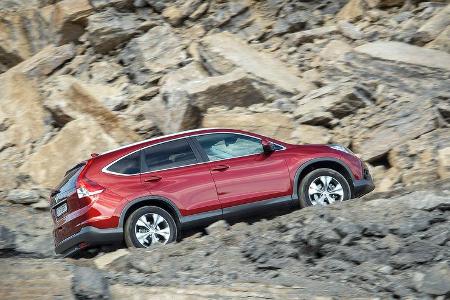 Honda CR-V, Seitenansicht