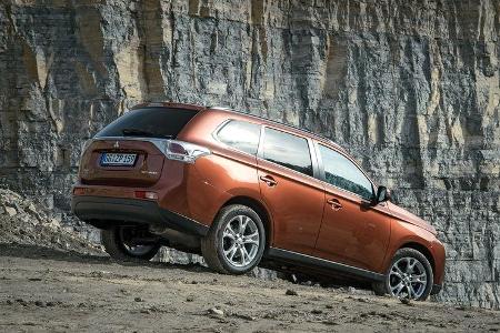 Mitsubishi Outlander, Heckansicht