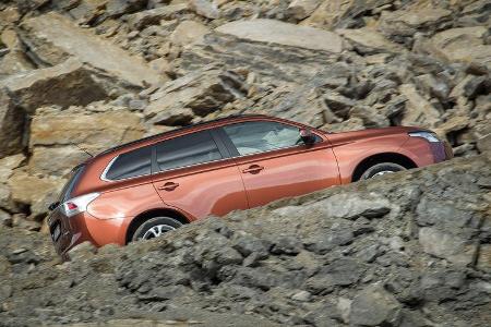 Mitsubishi Outlander, Seitenansicht