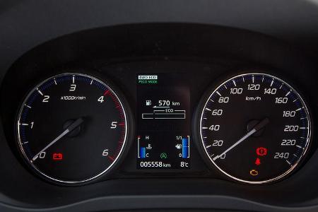 Mitsubishi Outlander, Tacho, Rundinstrumente