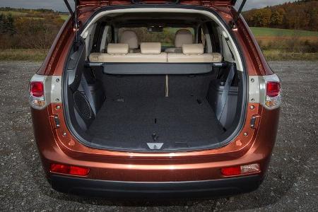 Mitsubishi Outlander, Kofferraum, Ladefläche