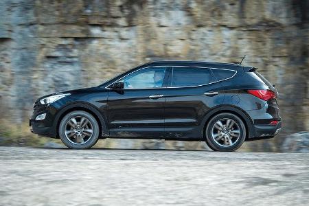 Hyundai Santa Fe, Seitenansicht