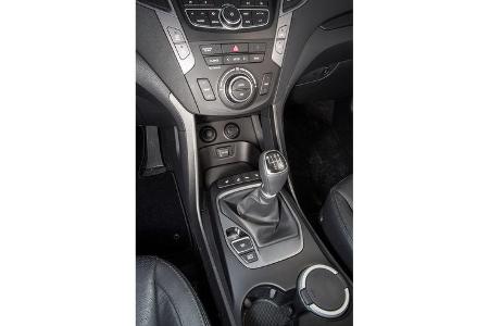 Hyundai Santa Fe, Mittelkonsole, Schalthebel