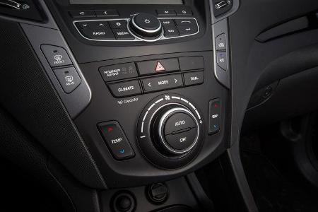 Hyundai Santa Fe, Mittelkonsole