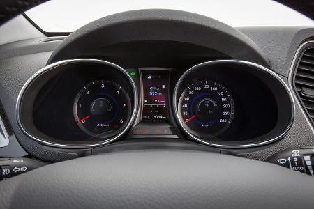 Hyundai Santa Fe, Rundinstrumete, Tacho