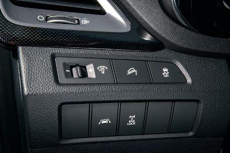 Hyundai Santa Fe, Bedienelemente