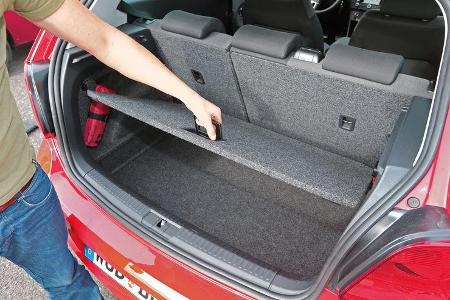 VW Polo 1.2 TSI BMT, Kofferraum, Zwischenboden