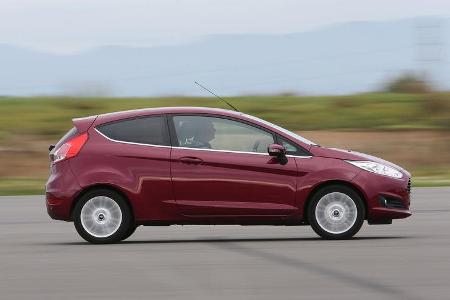 Ford Fiesta 1.0 EcoBoost, Seitenansicht