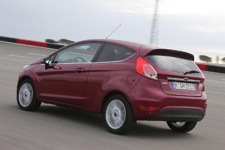 Ford Fiesta 1.0 EcoBoost, Heckansicht