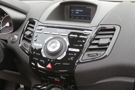 Renault Clio TCe 90, Mittelkonsole, Bedienelemente