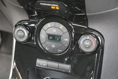 Ford Fiesta 1.0 EcoBoost, Mittelkonsole, Bedienelemente