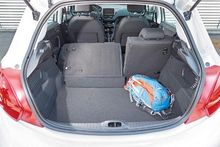 Peugeot 208 82 Vti, Kofferraum
