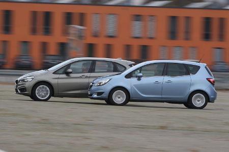 BMW 218i Active Tourer, Opel Meriva 1.4 Innovation