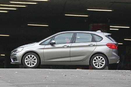 BMW 218i Active Tourer, Seitenansicht