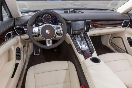 Porsche Panamera Turbo, Cockpit
