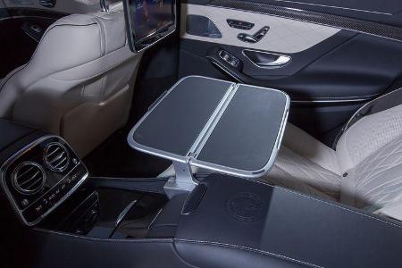 Mercedes S 63 AMG 4Matic, Klapptisch
