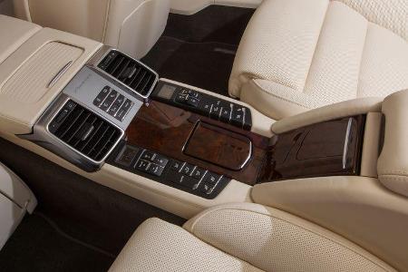 Porsche Panamera Turbo, Bedienelemente
