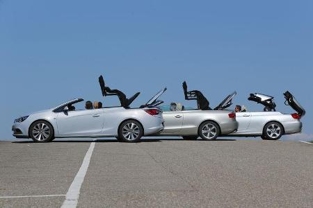 Audi A5 2.0 TFSI Cabrio, BMW 320i Cabrio, Opel Cascada 1.6 SIDI Turbo, Seite