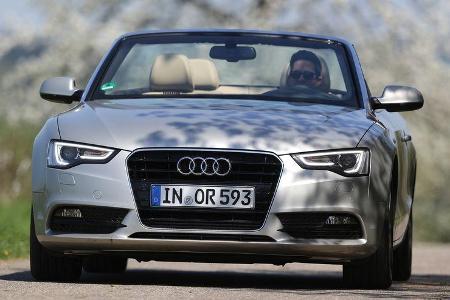 Audi A5 2.0 TFSI Cabrio, Frontansicht