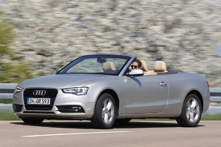 Audi A5 2.0 TFSI Cabrio, Seitenansicht
