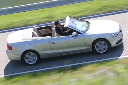 Audi A5 2.0 TFSI Cabrio, Seitenansicht