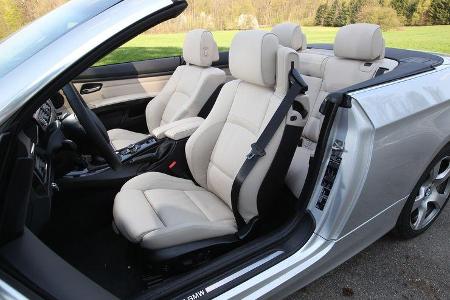 BMW 320i Cabrio, Fahrersitz