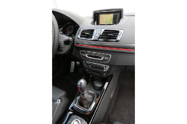 Renault Mgane RS, Mittelkonsole
