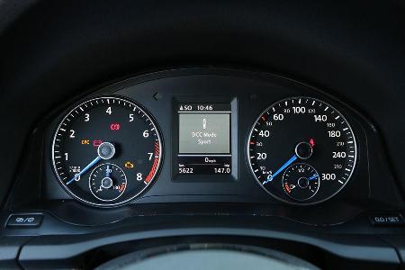 VW Scirocco R, Rundinstrumente