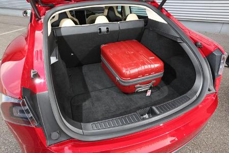 Tesla Model S, Kofferraum