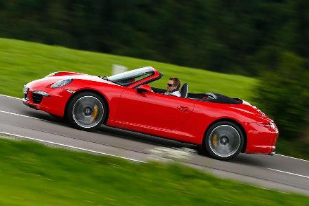 Porsche 911 Carrera S Cabriolet, Seitenansicht