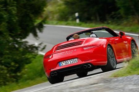 Porsche 911 Carrera S Cabriolet, Heckansicht