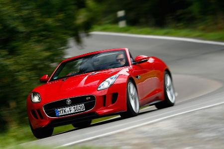 Jaguar F-Type V8 S, Frontansicht