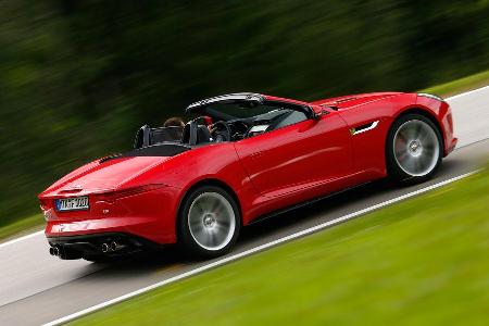 Jaguar F-Type V8 S, Seitenansicht