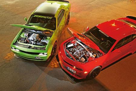Dodge Challenger SRT Hellcat, Geiger-Camaro Z/28, Motoren
