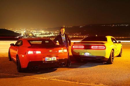 Dodge Challenger SRT Hellcat, Geiger-Camaro Z/28, Christian Gebhardt