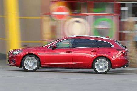 Mazda 6 Kombi Skyaktiv-D 175, Seitenansicht
