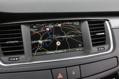 Peugeot 508 SW HDi 180, Navi, Bildschirm