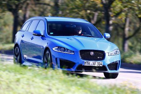 Jaguar XFR-S Sportbrake, Frontansicht