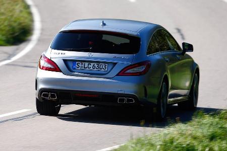 Mercedes CLS 63 AMG S Shooting Brake, Heckansicht